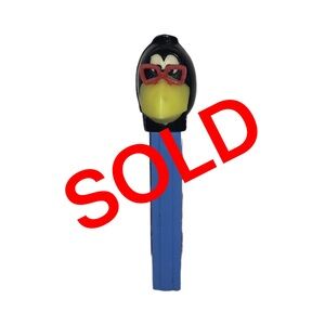 Vintage 1973 Footless Raven Pez
